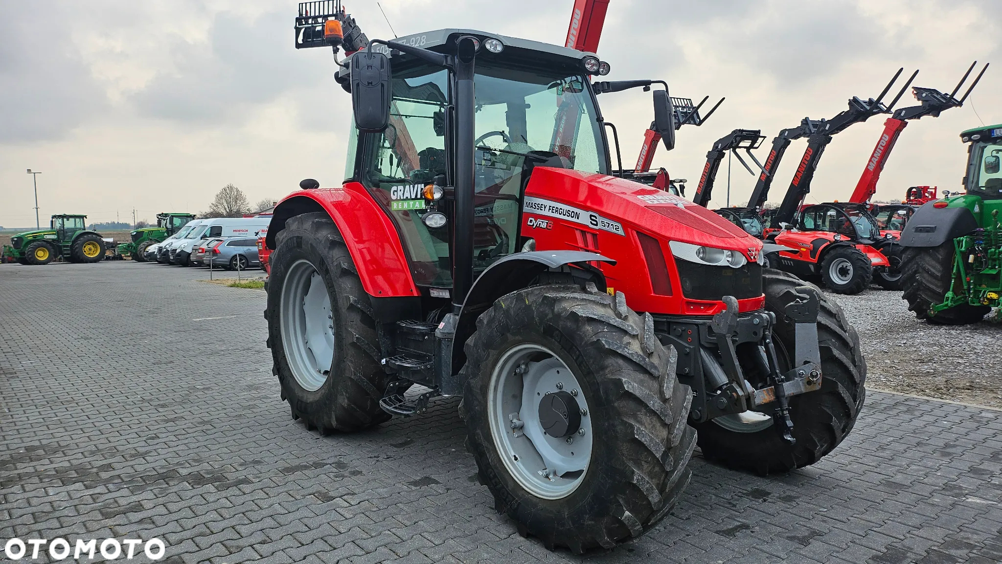 Massey Ferguson MF 5712 S, Dyna-6, pneumatyka, bogata wersja, I-szy właściciel - 12