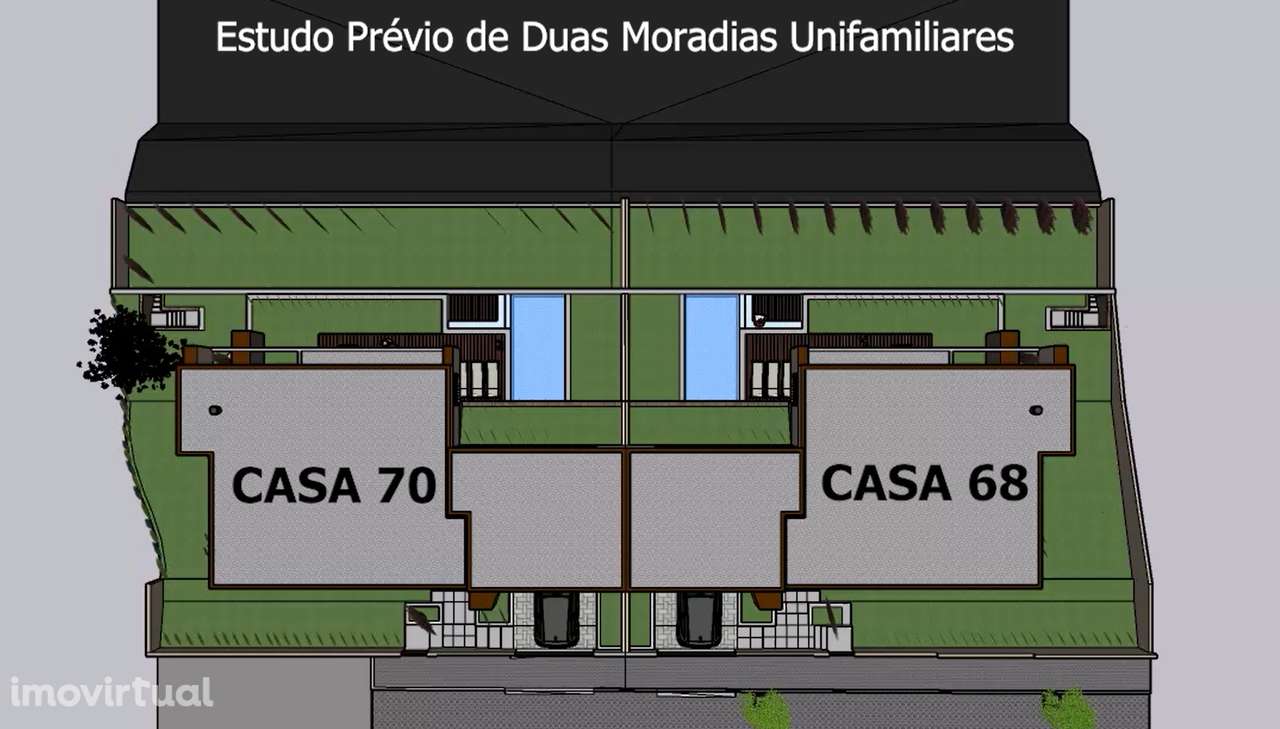 Lotes de 600m² com Projeto T3 Semi-Aprovado – Ruivães - Grande imagem: 4/7