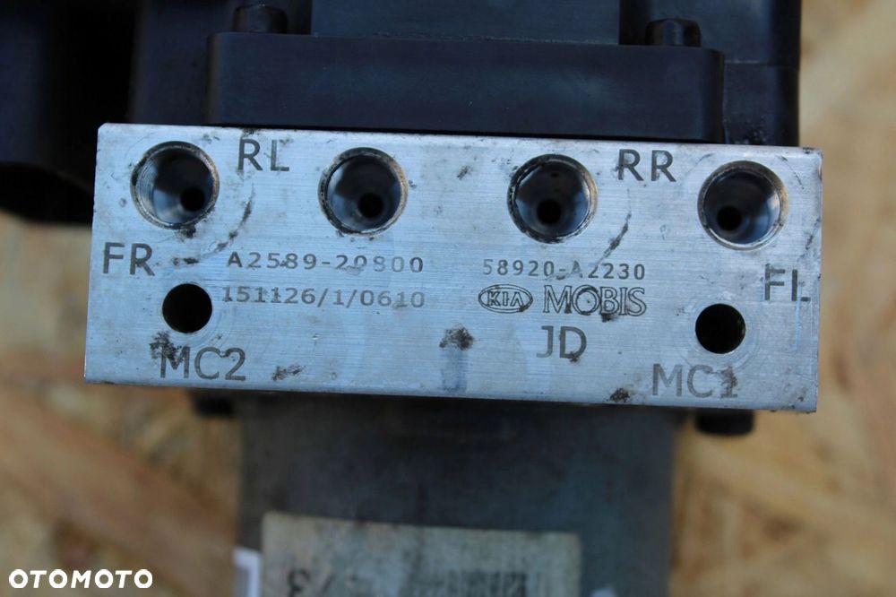 Pompa sterownik ABS ESC KIA CEED 2589-20800 - 5