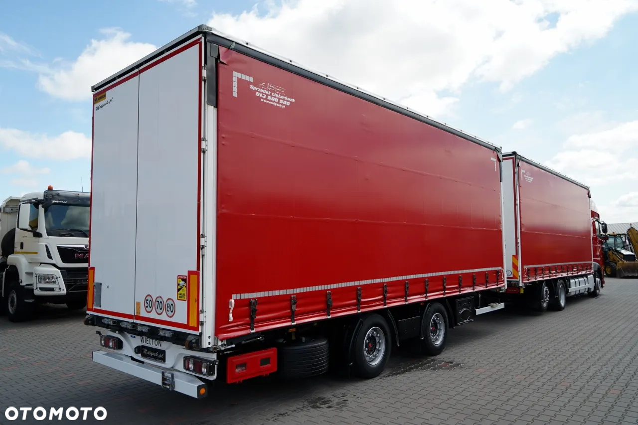 DAF XF 480 / ZESTAW TANDEM / 120 M3 / PRZEJAZDOWY / PO ZŁOTYM KONTRAKCIE SERWISOWYM - 7