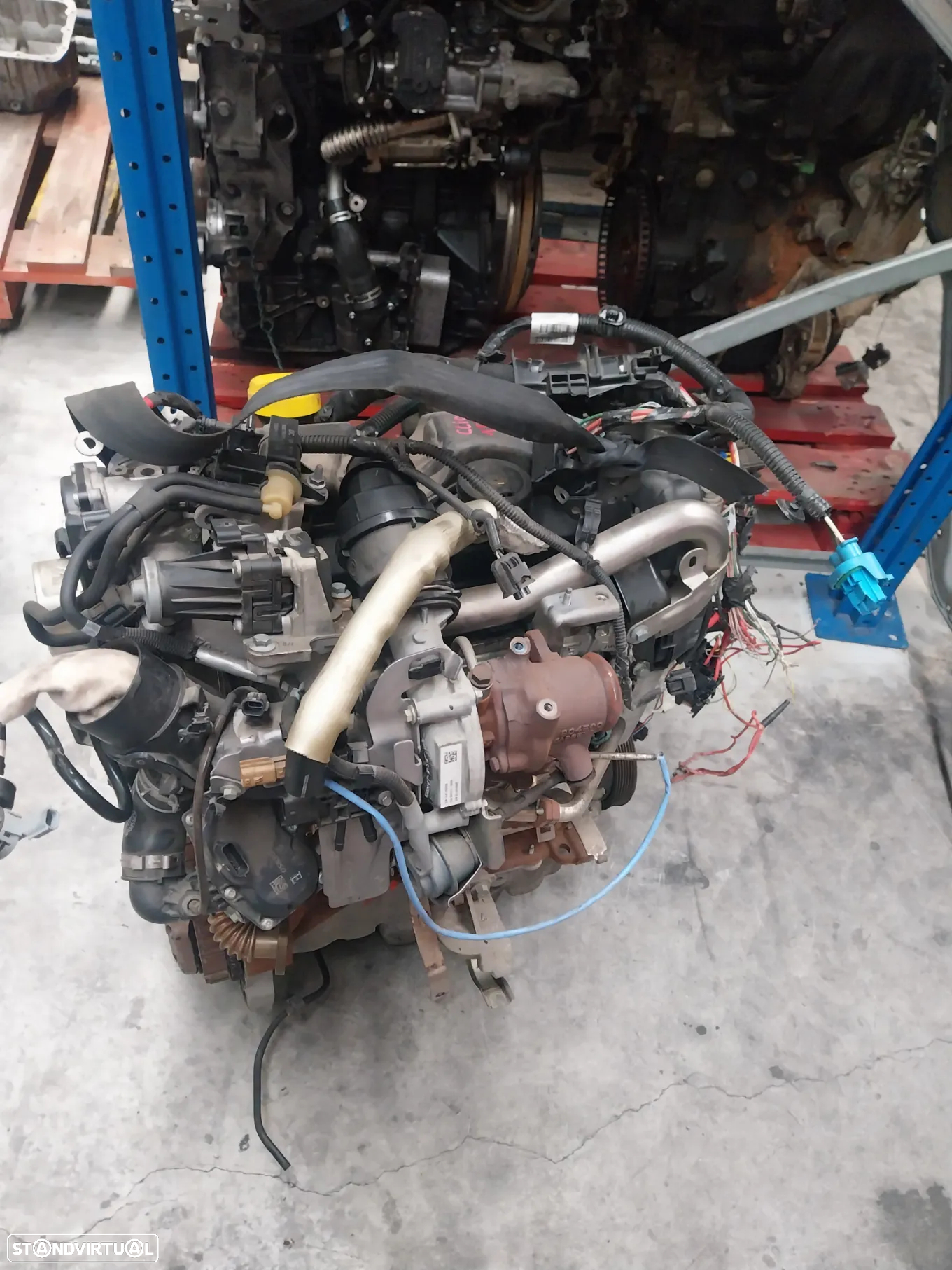 Motor Renault kangoo 1.5 dci Ref: K9K 608 - 3