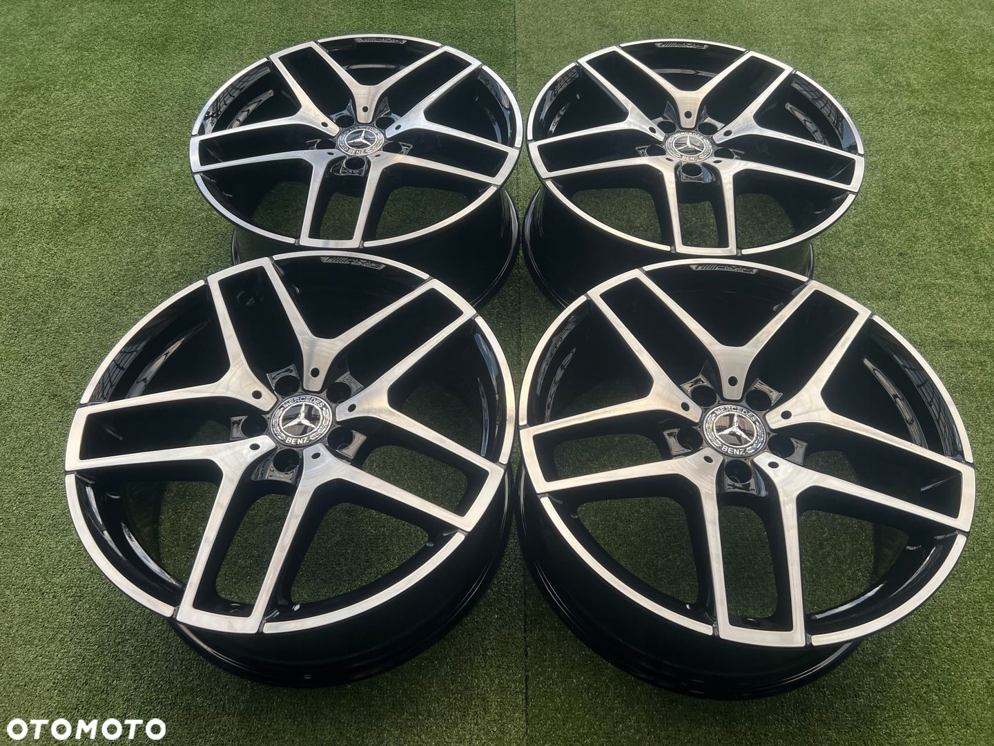 KOMPLET FELG FELGI ALU MERCEDES 253 GLC VITO V KLASA 19 AMG ORYGINALNE - 4