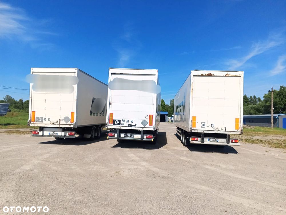 Fruehauf TRAILER/FURGON/KONTENER -IGEALNY TEŻ NA MAGAZYN/MOCNA PODŁOGA -FRANCJA - 4