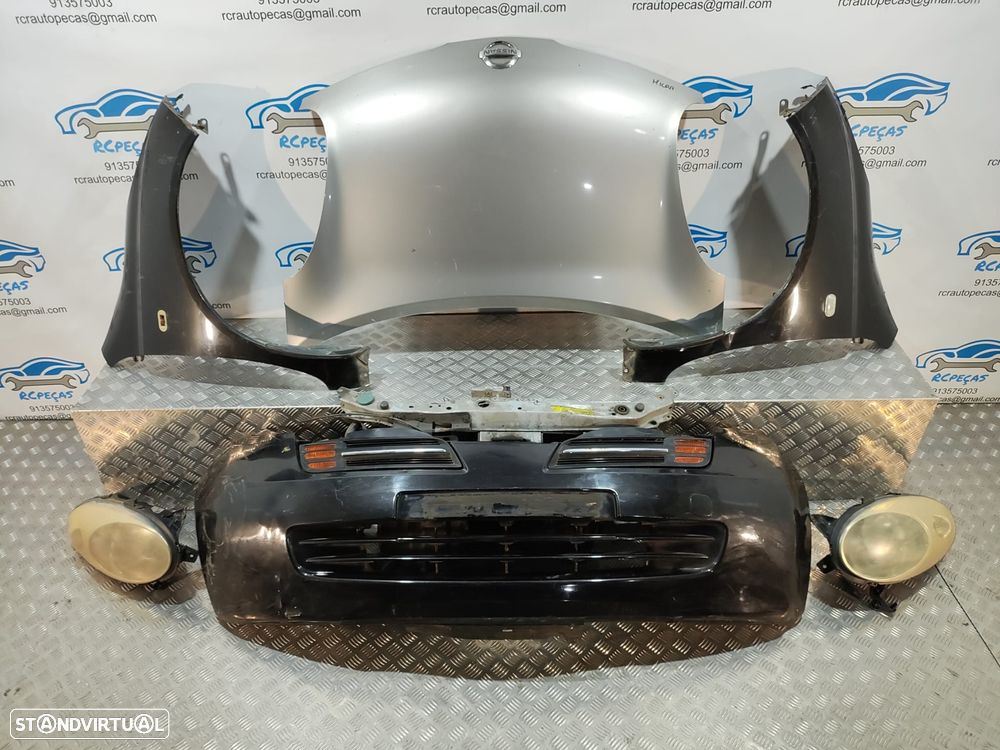 FRENTE COMPLETA NISSAN MICRA III 3 MK3 K12 CAPOT PARACHOQUES GUARDA-LAMAS OTICAS RADIADOR VENTILADOR - 3