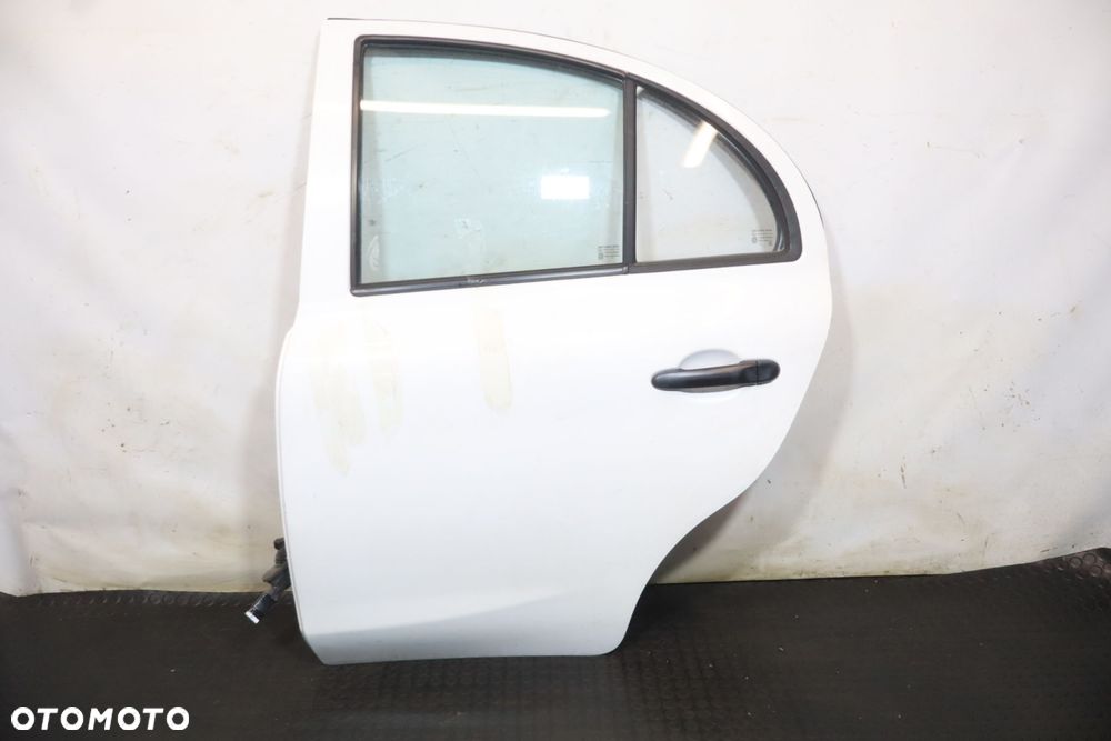 DRZWI LEWY TYŁ NISSAN MICRA IV K13 QM1 HATCHBACK - 1