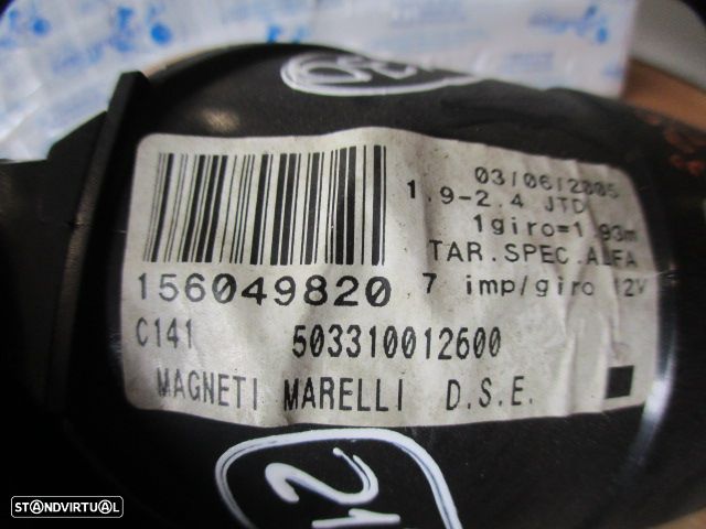 Quadrante 156049820 6161340010A ALFA ROMEO 156 2005 1.9JTD 150CV 5P CINZA KM/H  DIGITAL - 3