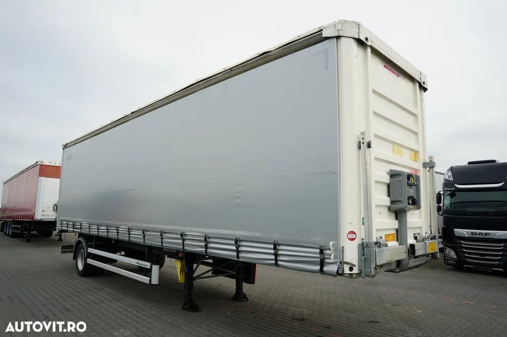 Fruehauf / CORTINĂ / PUNTE DE DIRECȚIE / DUBLU / CUȘURI DE CĂRUCĂ / PODEA REZISTENTĂ - 8