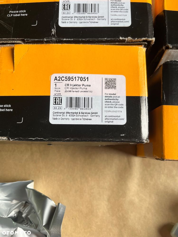 Komplet Wtryskiwacze Peugeot Citroen 2.2 A2C59517051 - 5