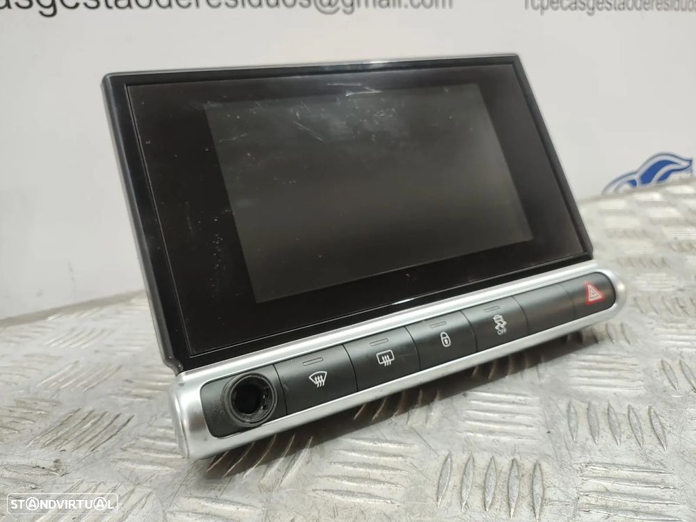 Display Ecra Comando Radio iDrive Citroen C4 Cactus 2014 a 2020 - 3
