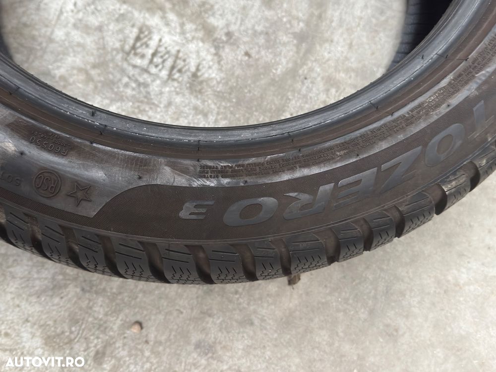 Vând 4 anvelope 225/50/18 Pirelli de iarnă cu runflat ca noi - 8