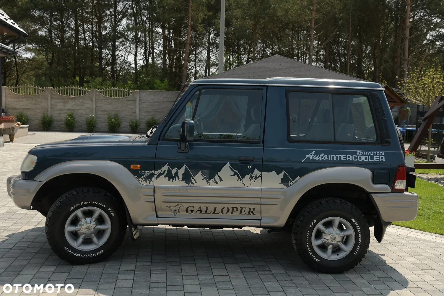 Hyundai Galloper SWB5 2.5 D intrcooler - 9