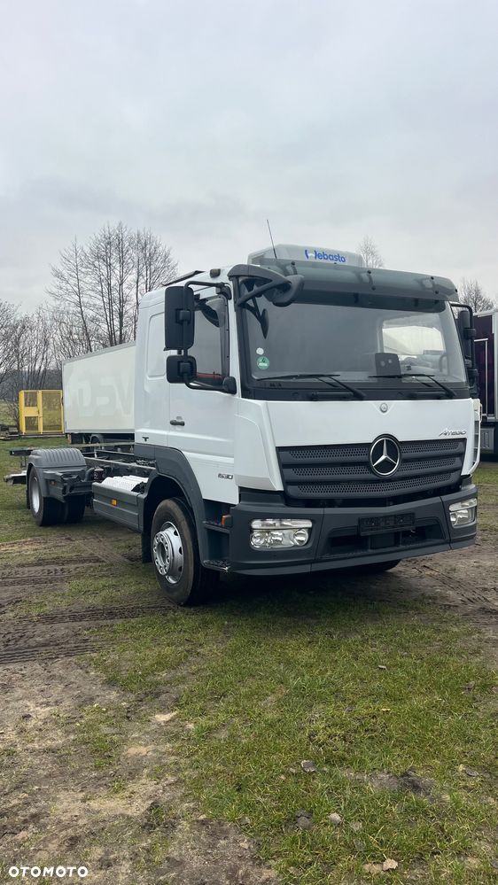 Mercedes-Benz Atego 1630/1530 16 Dmc Kabina Sypialna Klimatyzacja Blokada Mostu Idealny pod Lawetę Chłodnie Kontener Izoterme Firankę Hds Najazd Pomoc Drogową - 1