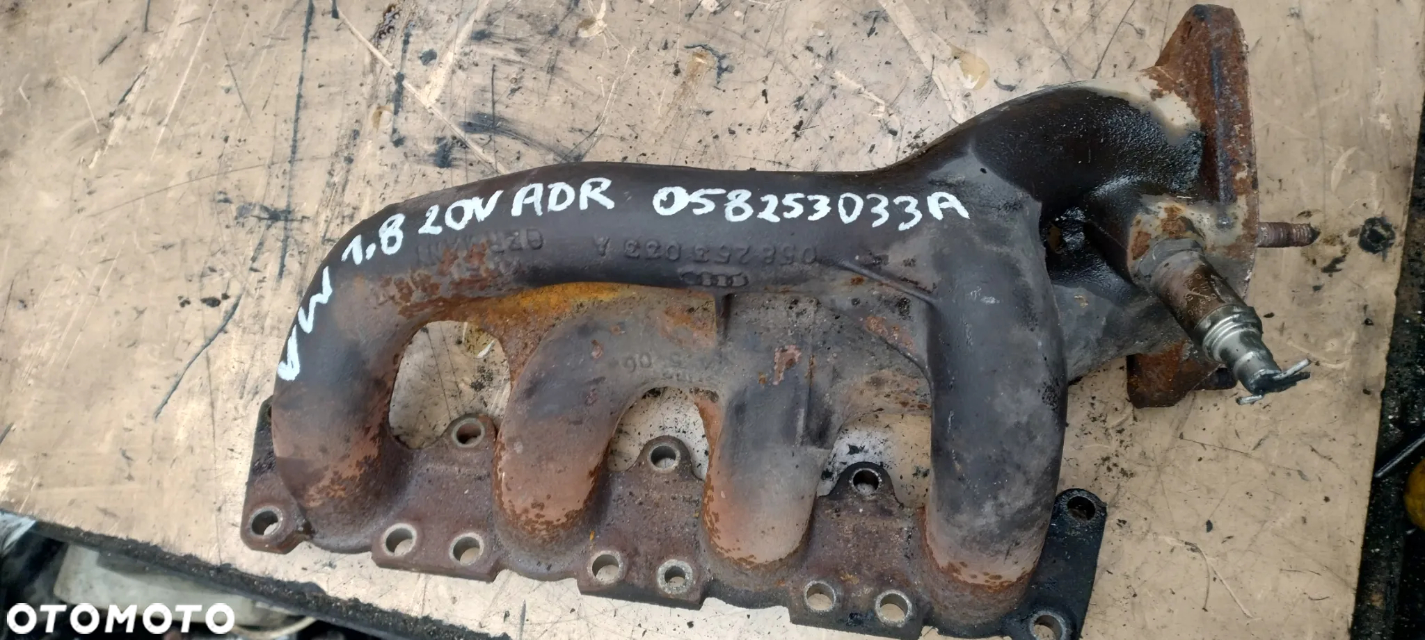 Audi a4  VW Passat B5 1,8 20V Kolektor wydechowy 058253033A SONDA LAMBDA - 4