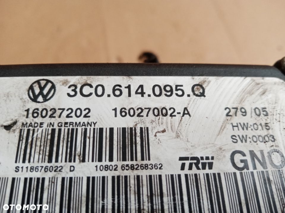 Pompa sterownik ABS VW Passat B6 3C0614095Q - 5
