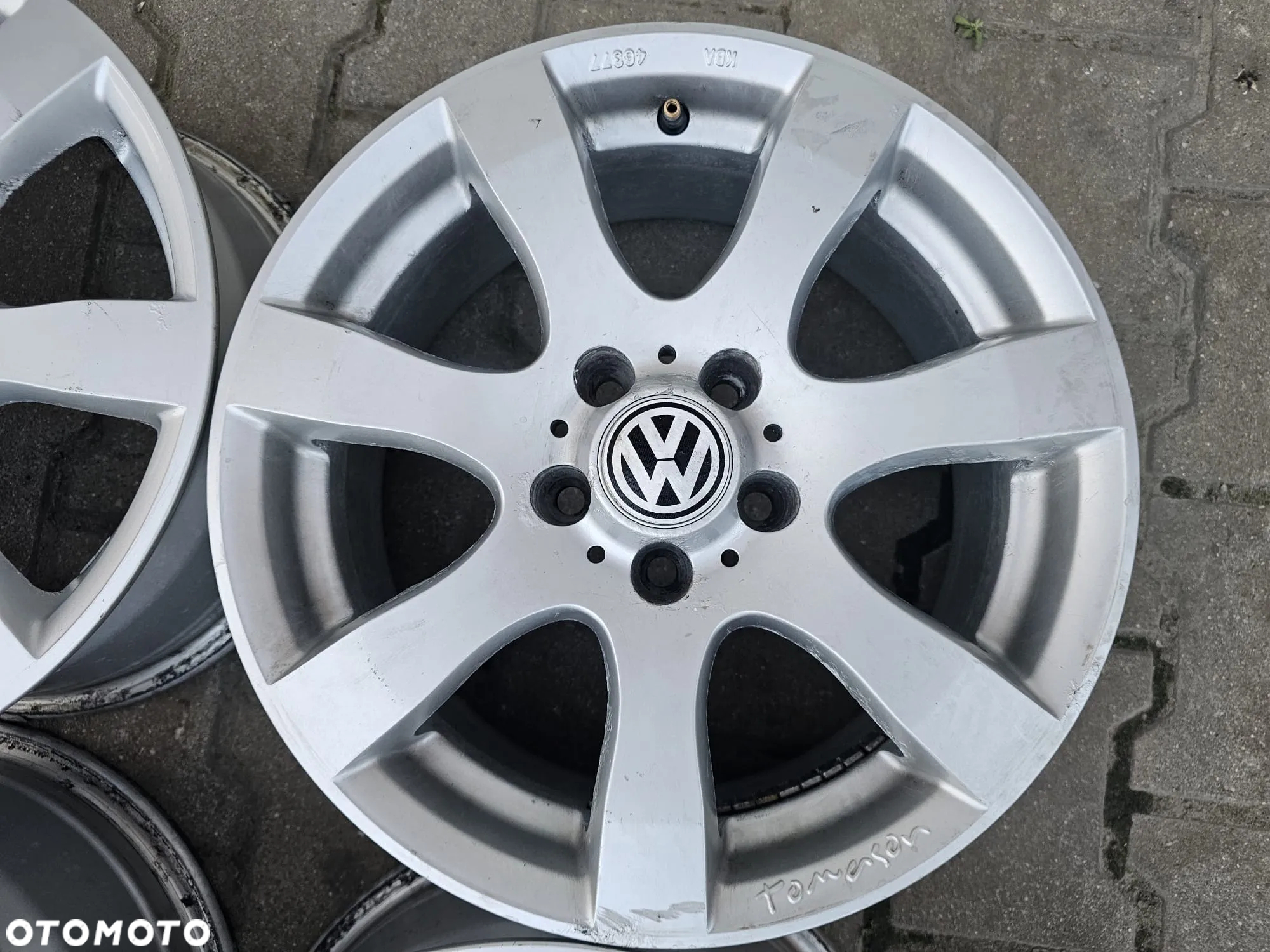 6,5J 16'' 5x100 ET40 Tomason Volkswagen Golf IV Skoda Fabia Octavia Seat Ibiza Leaon Toledo Audi A3 Toyota Avenesis - 3