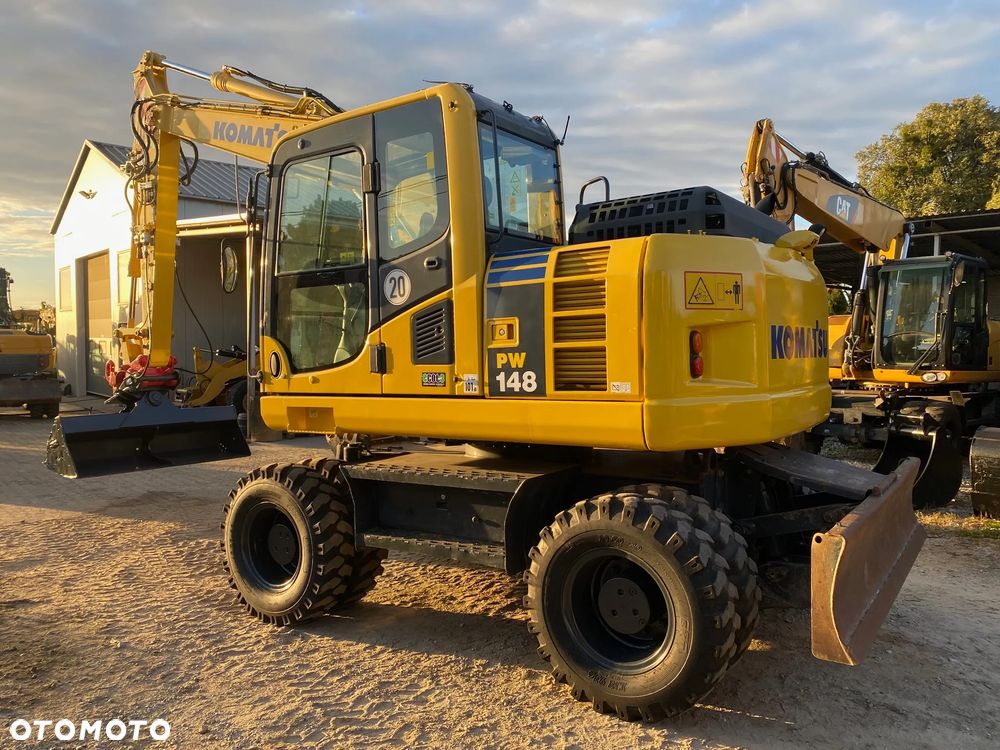 Komatsu PW148 -8, 5300 MTH, 2014 ROK, KRÓTKI TYŁ, Z NIEMIEC, - 3