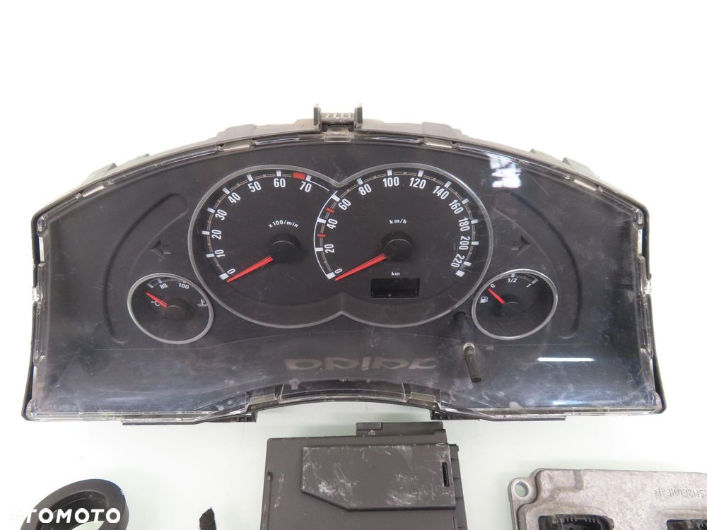 STACYJKA STEROWNIK OPEL MERIVA A 1.8 55355043 5WK9380 13201076BH - 8