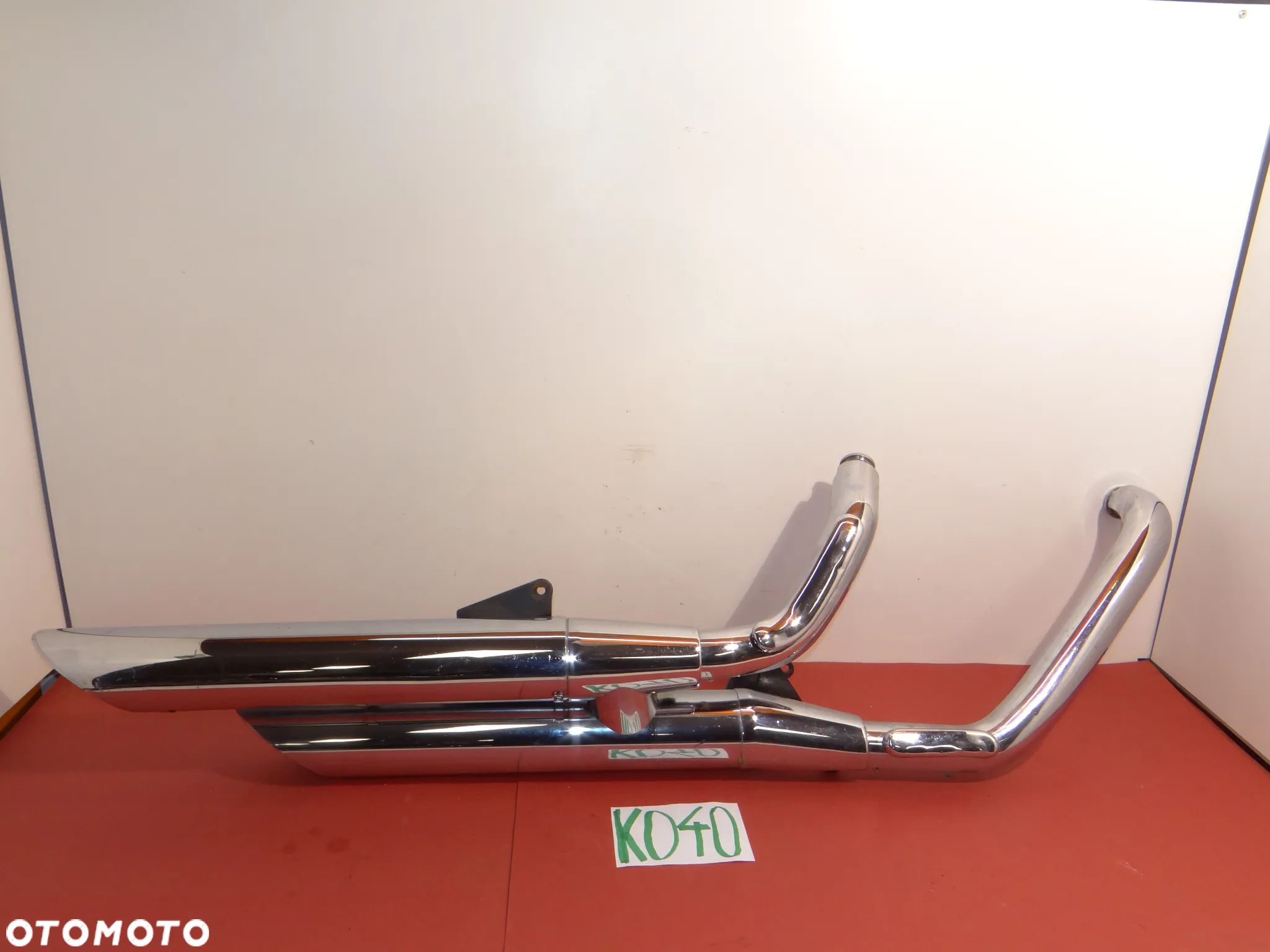 K040  Kawasaki VN 1600 VULCAN TŁUMIK WYDECH KOLEKTOR WYDECHOWY KAW4591600 SA-2399 - 1