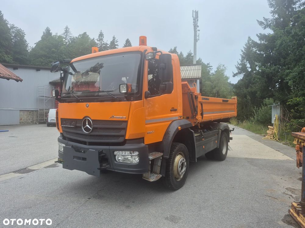 Mercedes-Benz ATEGO 16270 4X4  ZABUDOWA KIPPER MEILLER  / PIASKARKA / PŁUG - 4
