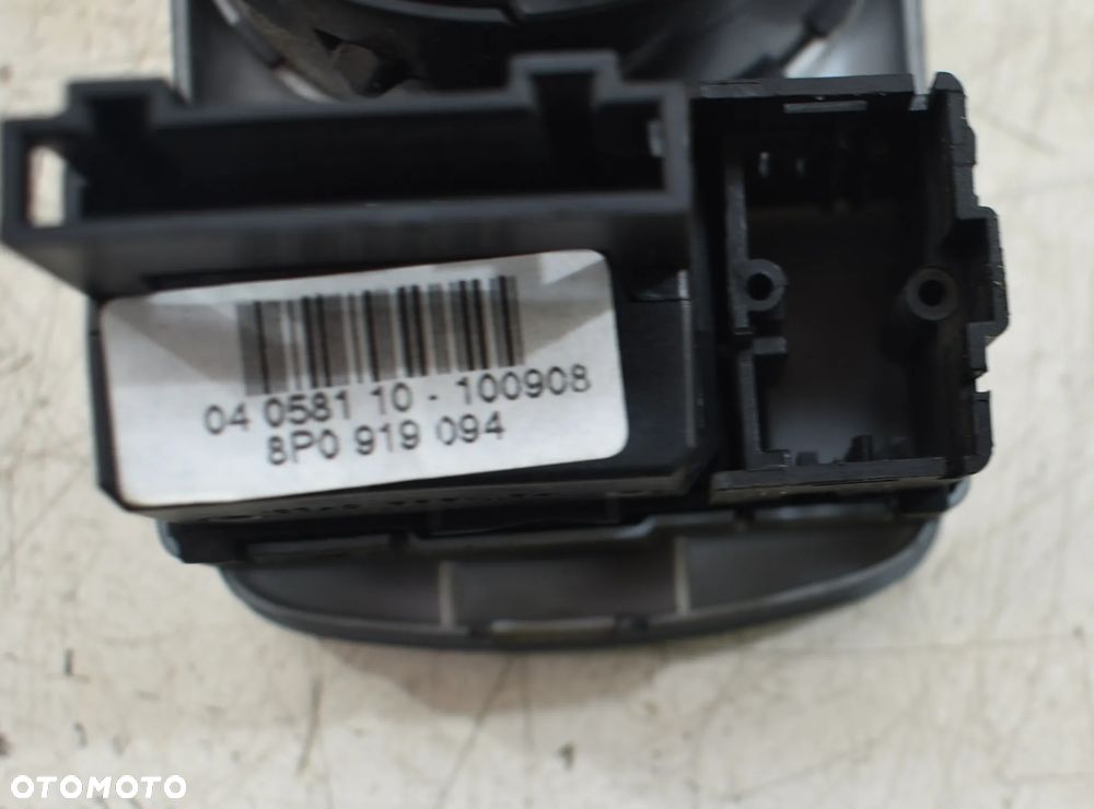 WŁĄCZNIK PRZEŁĄCZNIK SWIATEŁ AUDI A3 8P LIFT 09R 8P1941531BB - 5