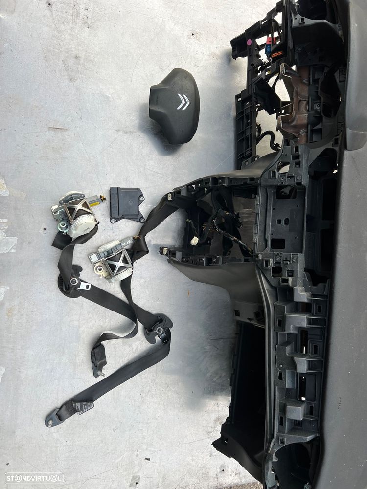 Conjunto Airbags Citroen C3 2015 completo - 1