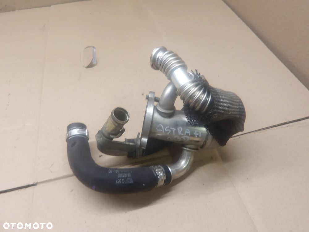 OPEL ASTRA H GTC 1.3D CHŁODNICA SPALIN EGR 55184653 - 1