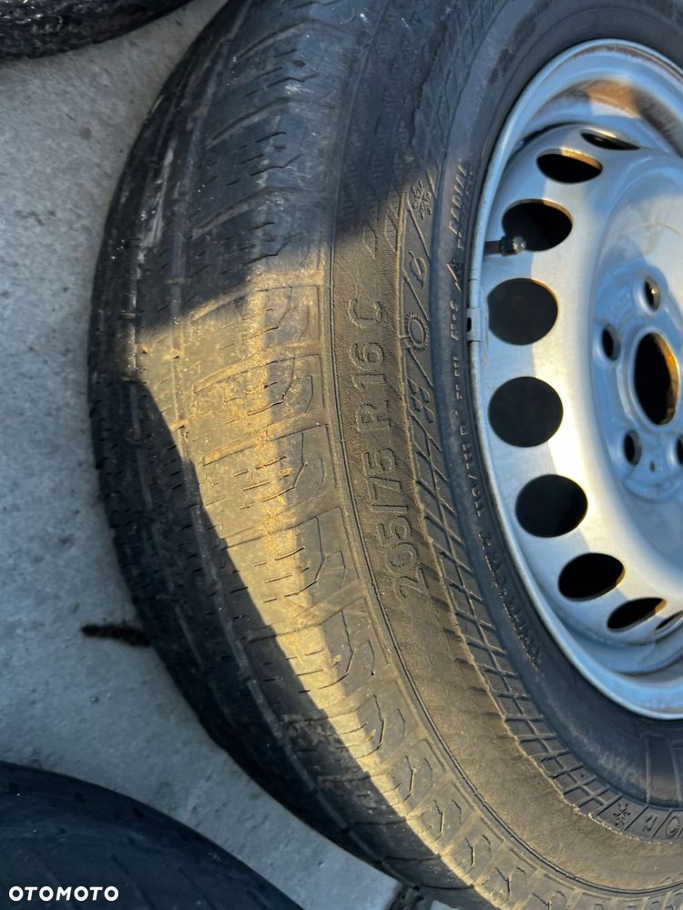 KOŁA FELGI OPONY CAŁOROCZNE VW CRAFTER II MAN TGE 205/75 R16C - 12