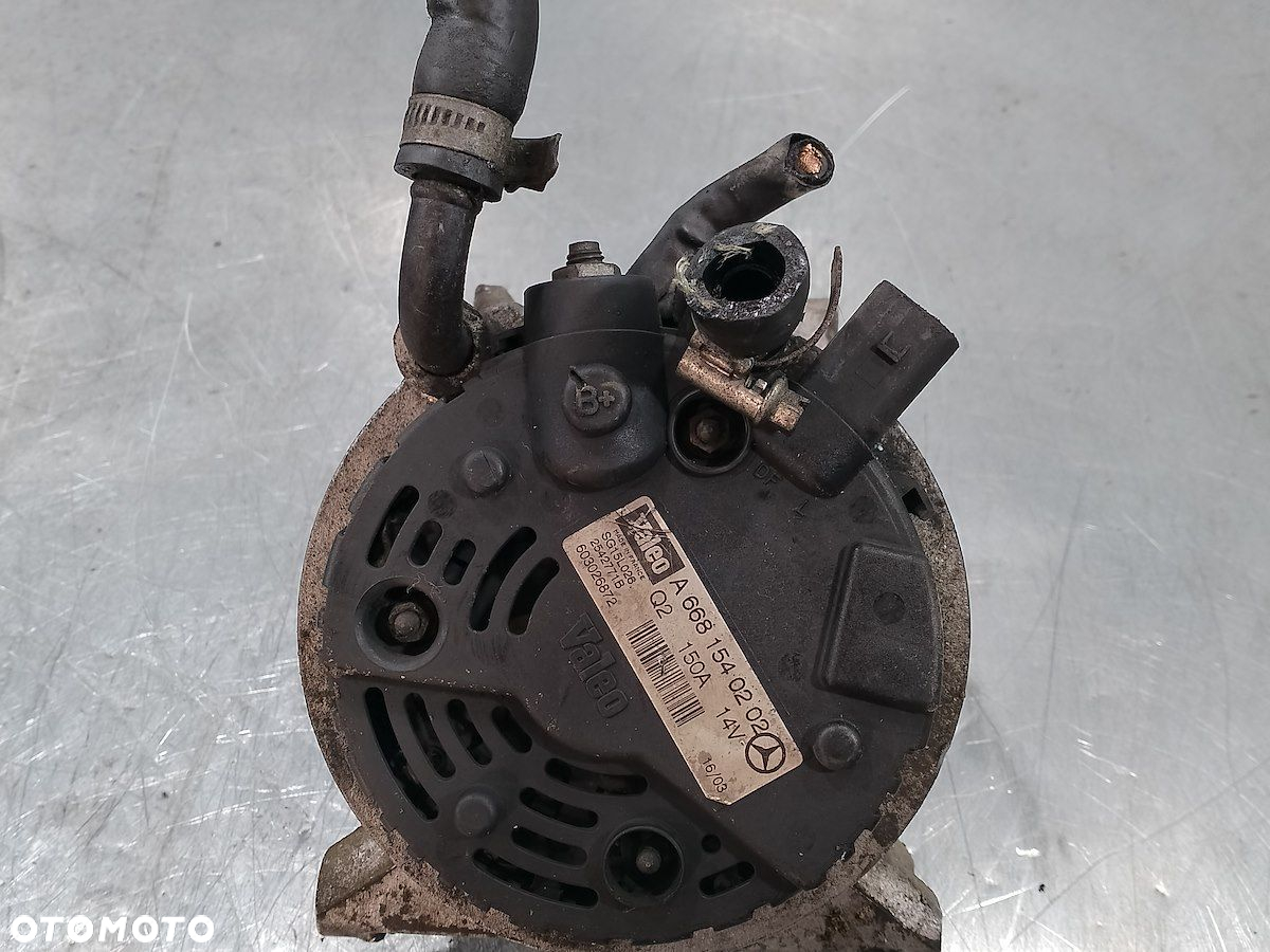 ALTERNATOR WODNY MERCEDES-BENZ KLASA A W168 A6681540202  SG15L026   542771B - 4
