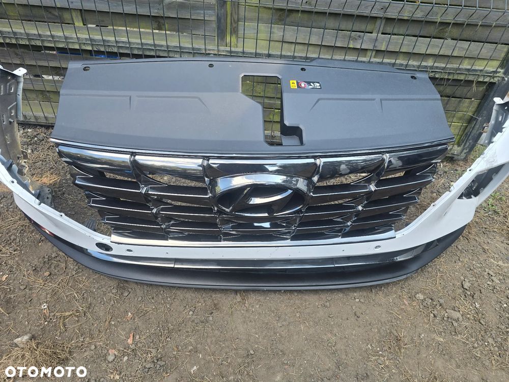 Hyundai tucson IV zderzak przód grill - 4