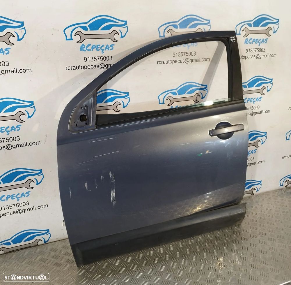 PORTA PORTAS FRENTE FRONTAL ESQUERDA NISSAN QASHQAI I 1 MK1 J10 H0101JD0MD QASHQAI +2 FECHO ELEVADOR MOTOR PUXADOR VIDRO RETROVISOR RETROVISORES - 3
