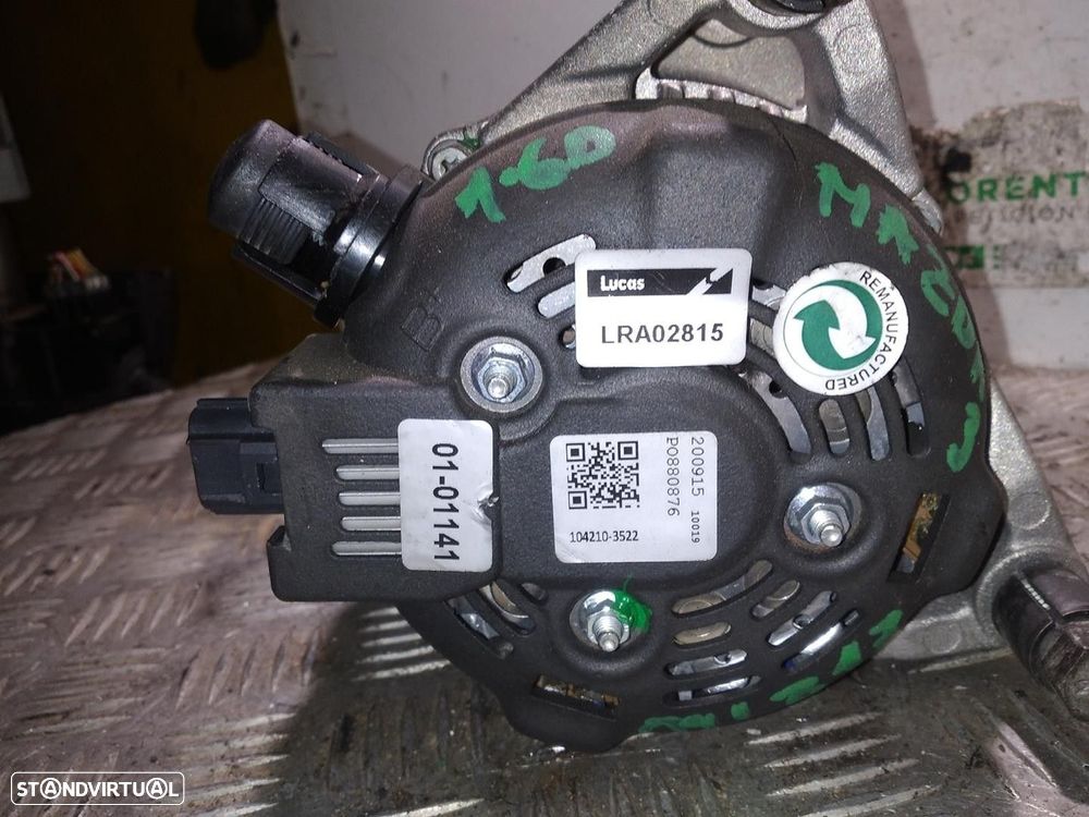 ALTERNADOR MAZDA 3 2009 - 3