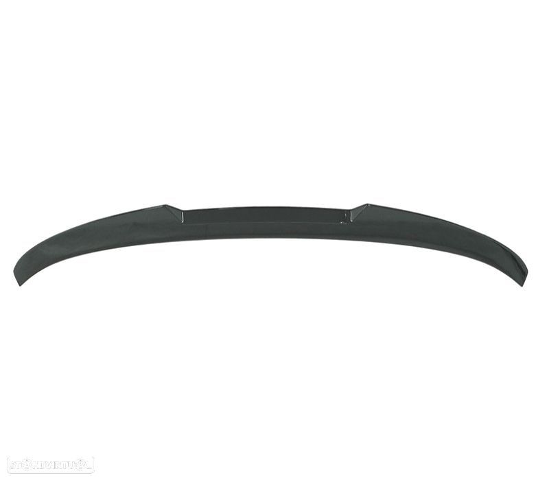 AILERON SPOILER TRASEIRO BMW F10 10-17 LOOK M4 PRETO BRILHANTE - 3