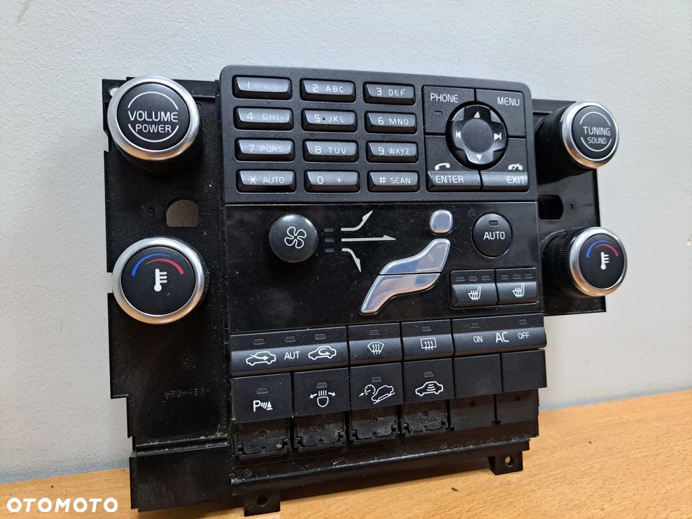 PANEL NAWIEWU PANEL KLIMATYZACIJ VOLVO S80 II V70 III XC70 II 30774366 - 2