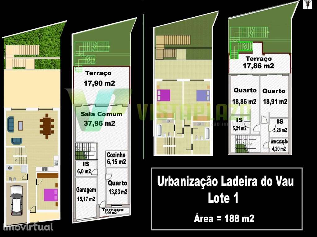 Lote de Terreno Destinado a Construção, Ladeira do Vau, Portimão. - Grande imagem: 4/13