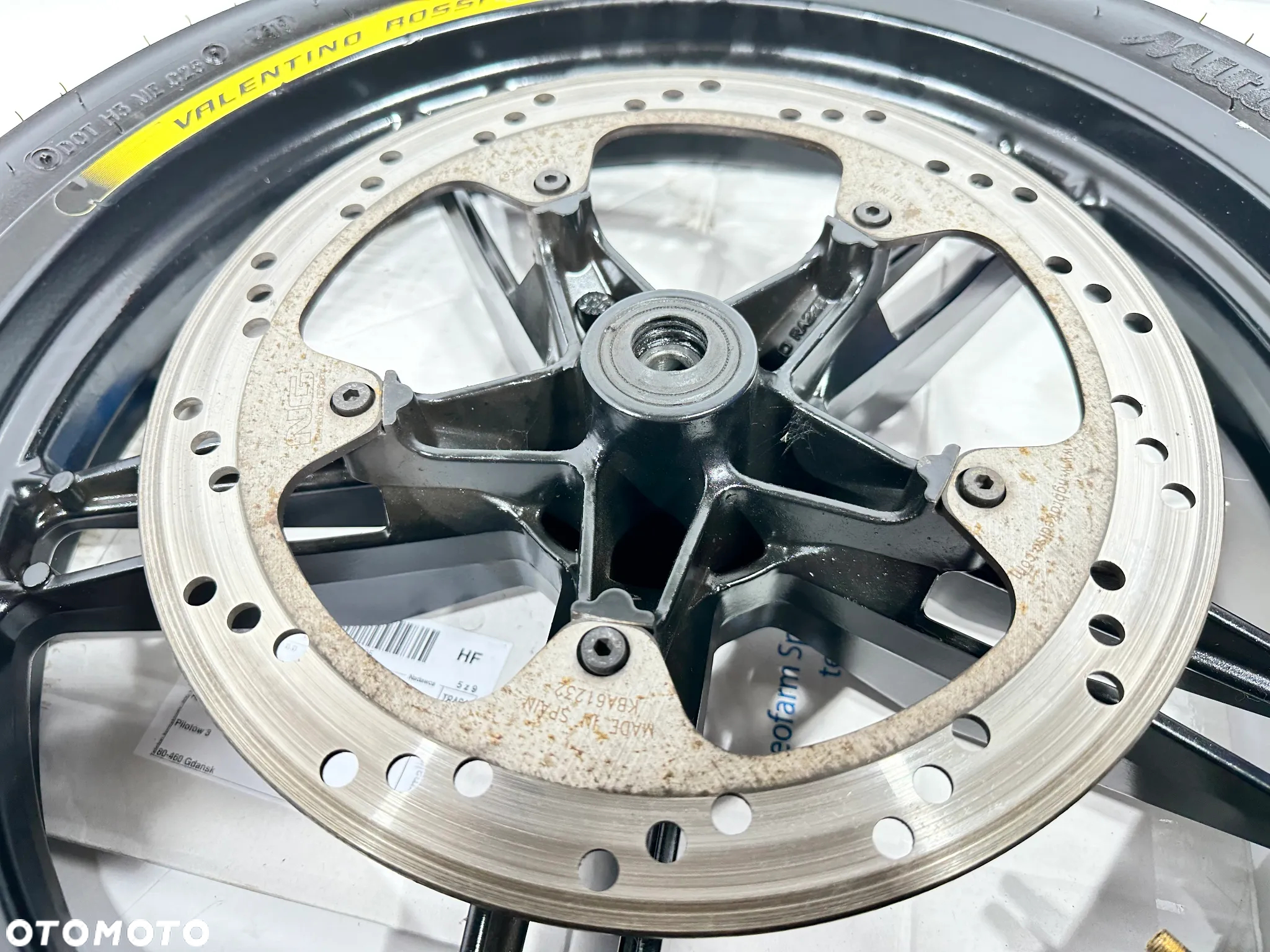 Felga PRZÓD Yamaha TZR 50 05-14R 100-80-17 - 6
