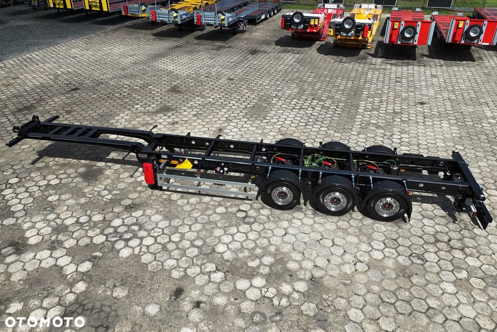Inny super lekka i wytrzymała naczepa do przewozu kontenerów, kontenerowa, 40-45FT - SAF HOLLAND - ALUFELGI - 2