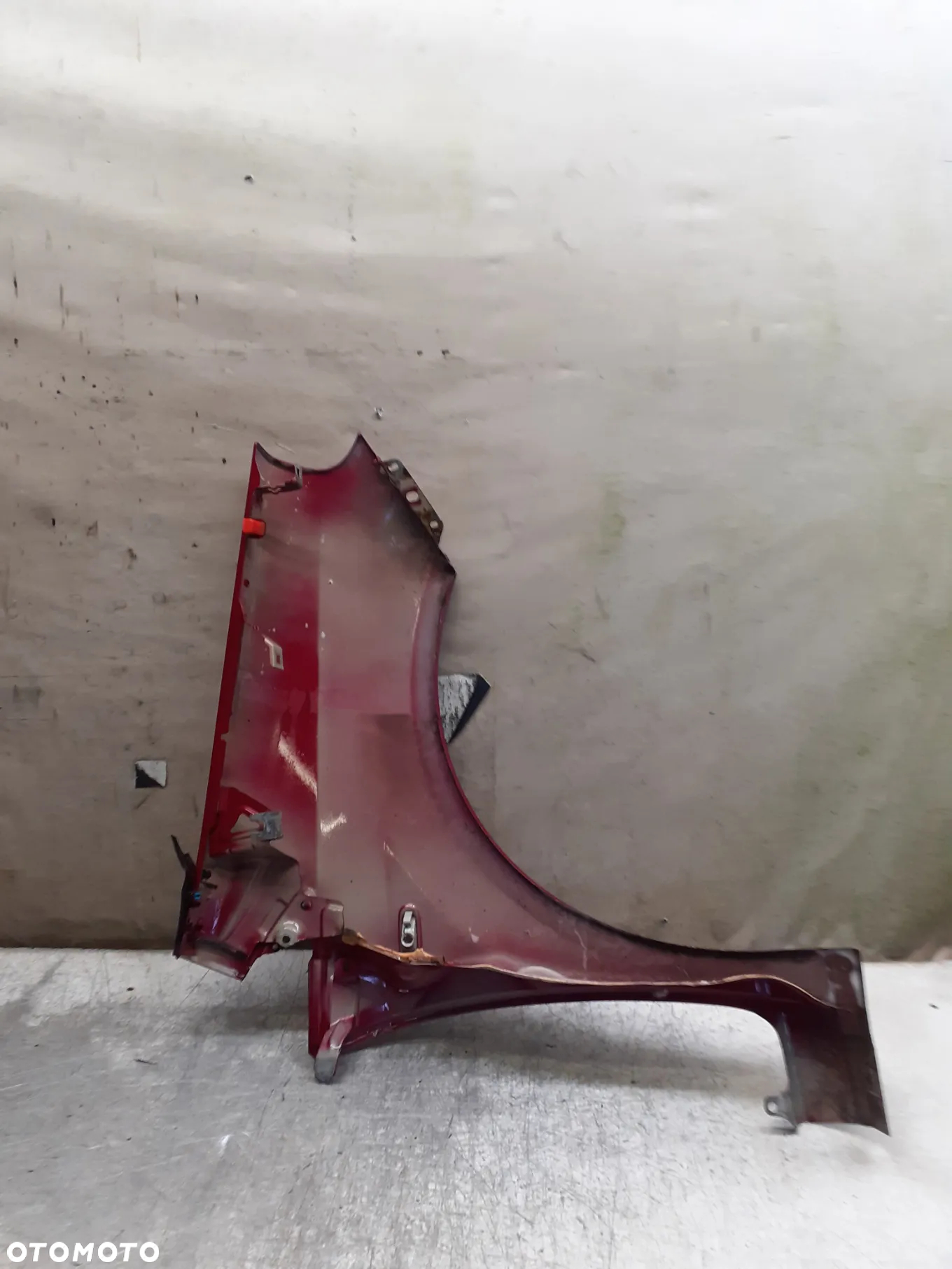 BŁOTNIK PRZÓD PRZEDNI LEWY FIAT GRANDE PUNTO 153/A BORDOWY - 4