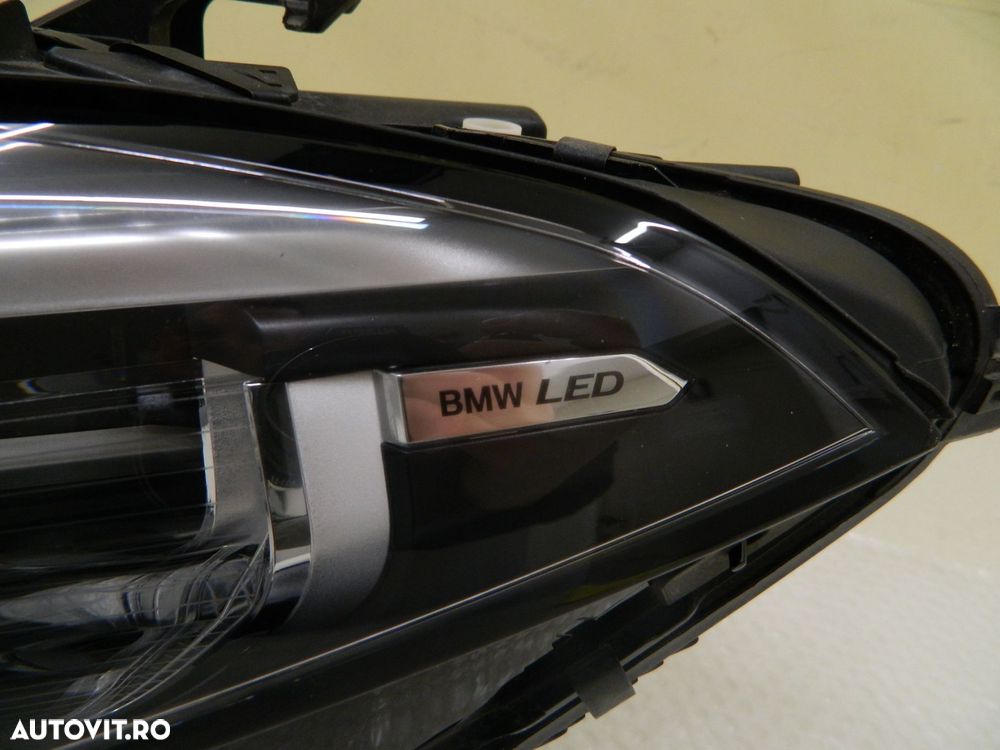 Far stanga BMW Seria 8 / M8, G14 / G15 / G16 FULL LED, 2019, 2020, 2021, 2022, 2023,  cod origine 8739583-06. - 5