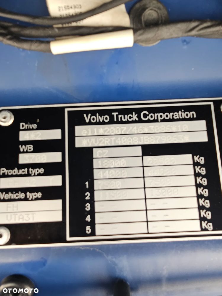 Volvo FH 500 * ADR *  DUAL CLUTCH * NOWY TACHOGRAF * KLIMA POSTOJOWA * ACC - 15
