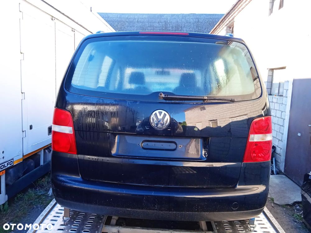 Na części VW Touran 1.4 TSI lakier LC9X silnik BMY skrzynia biegów HYG maska klapa drzwi zderzak lampa błotnik fotel kanapa szyba - 3