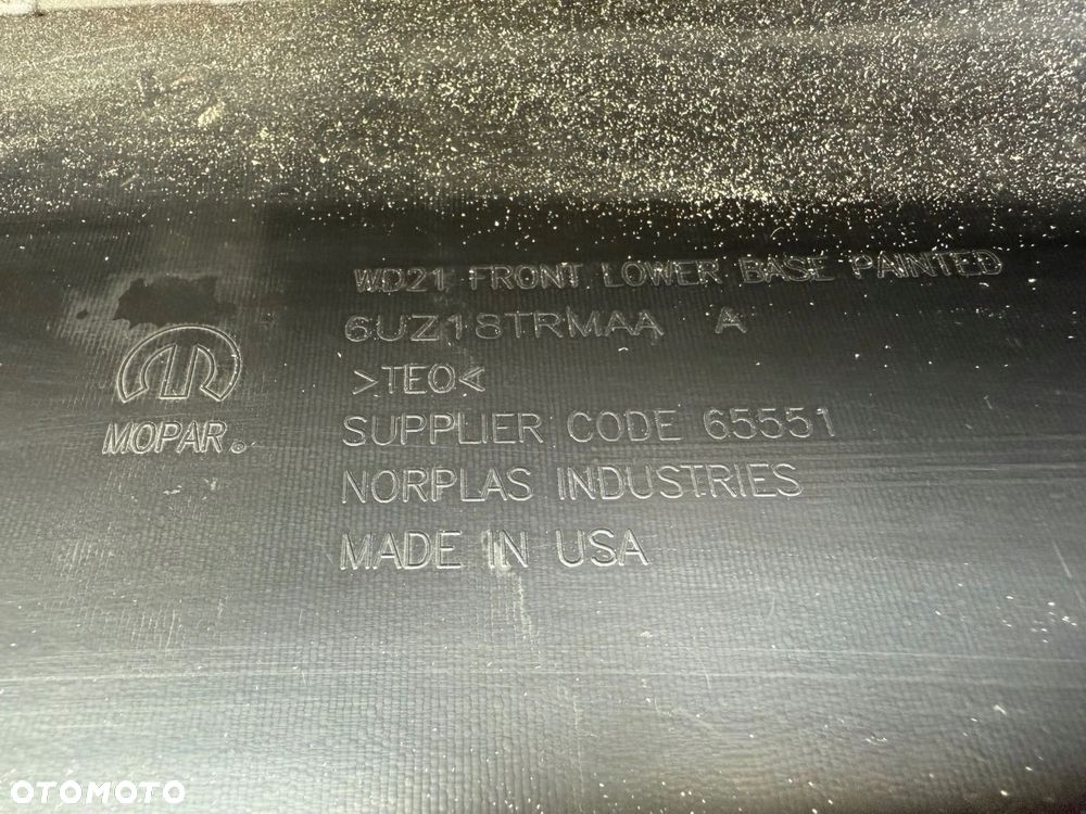 ZDERZAK PRZEDNI Dodge Durango 2021- ORYGINAŁ KOMPLETNY DEMONTAŻ - 12