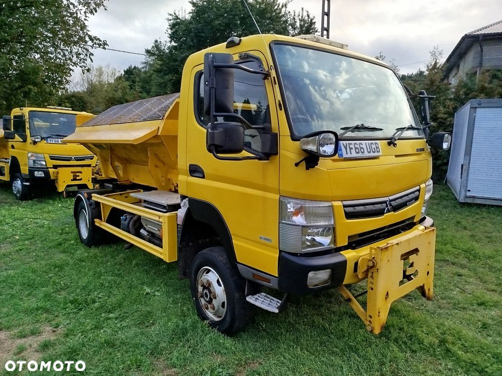 Mitsubishi Canter 6c18 Fuso 4x4 4wd gritter Pługo piaskarka Solarka komunalny 3.0 // 180KM //2016//48 000km// daily unimog Schmidt pfau rexter econ - 20