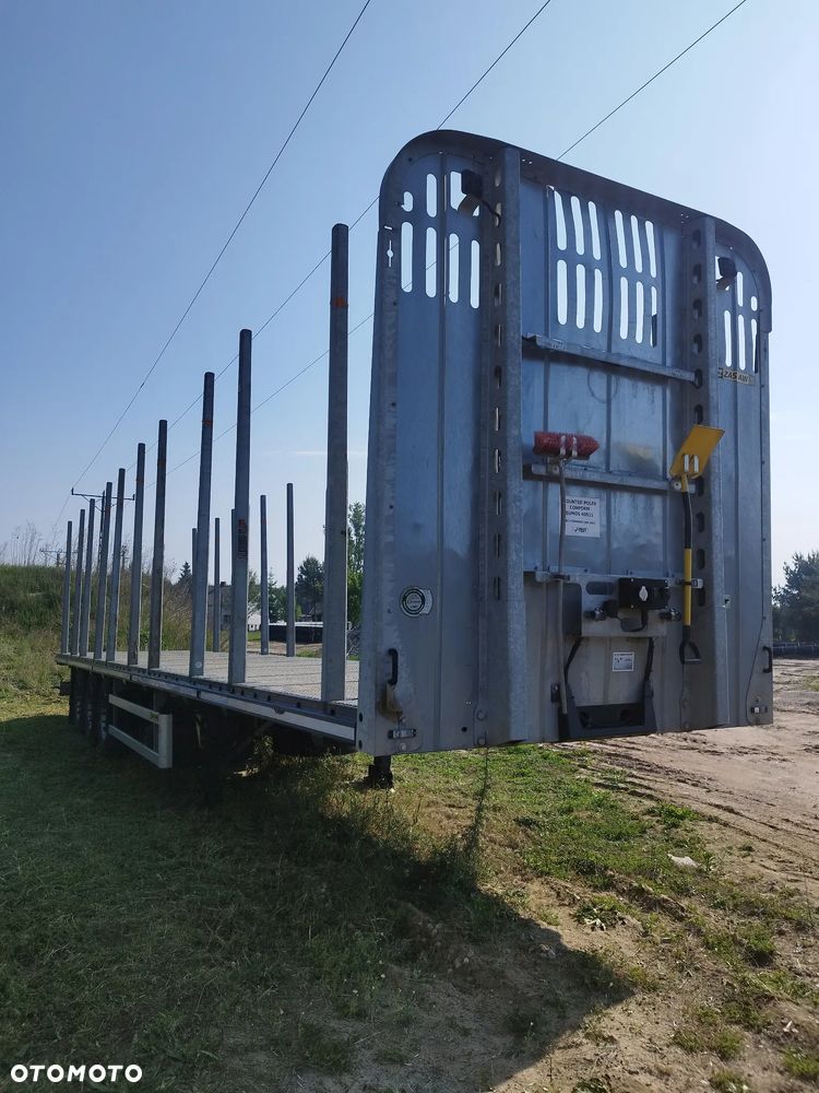 Zaslaw Naczepa do drewna lasu kłonicowa kłonice podłoga - 9