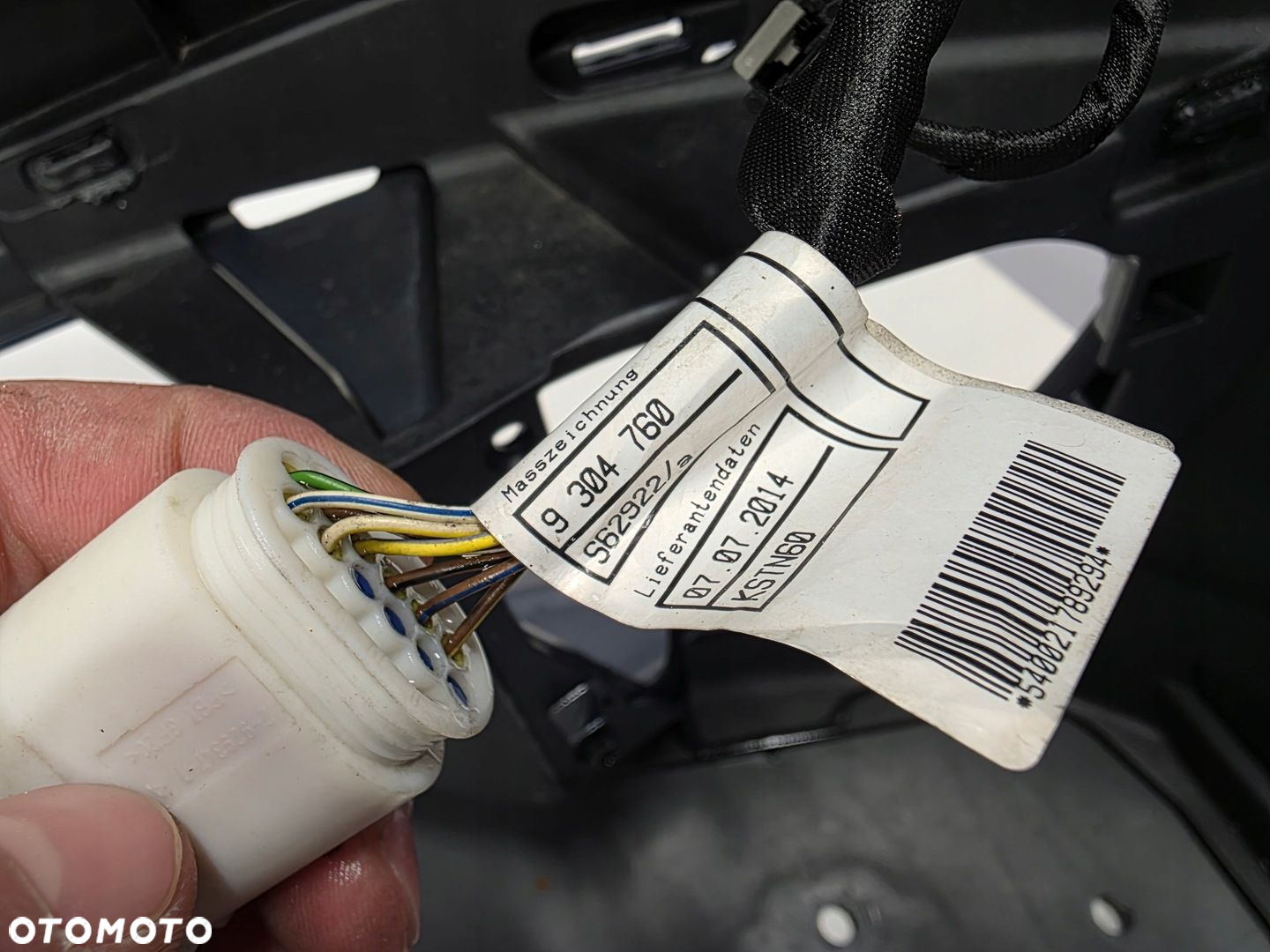 ZDERZAK PRZÓD PRZEDNI BMW 5 F10 F11 LIFT LCI 51117331706 9286479 WIĄZKA PDC - 11