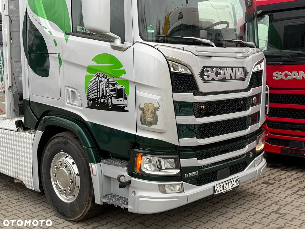Scania Scania R650 bez EGR pełna opcja palfinger epsilon Z 2x wysów 2018/19 6x4 - 19