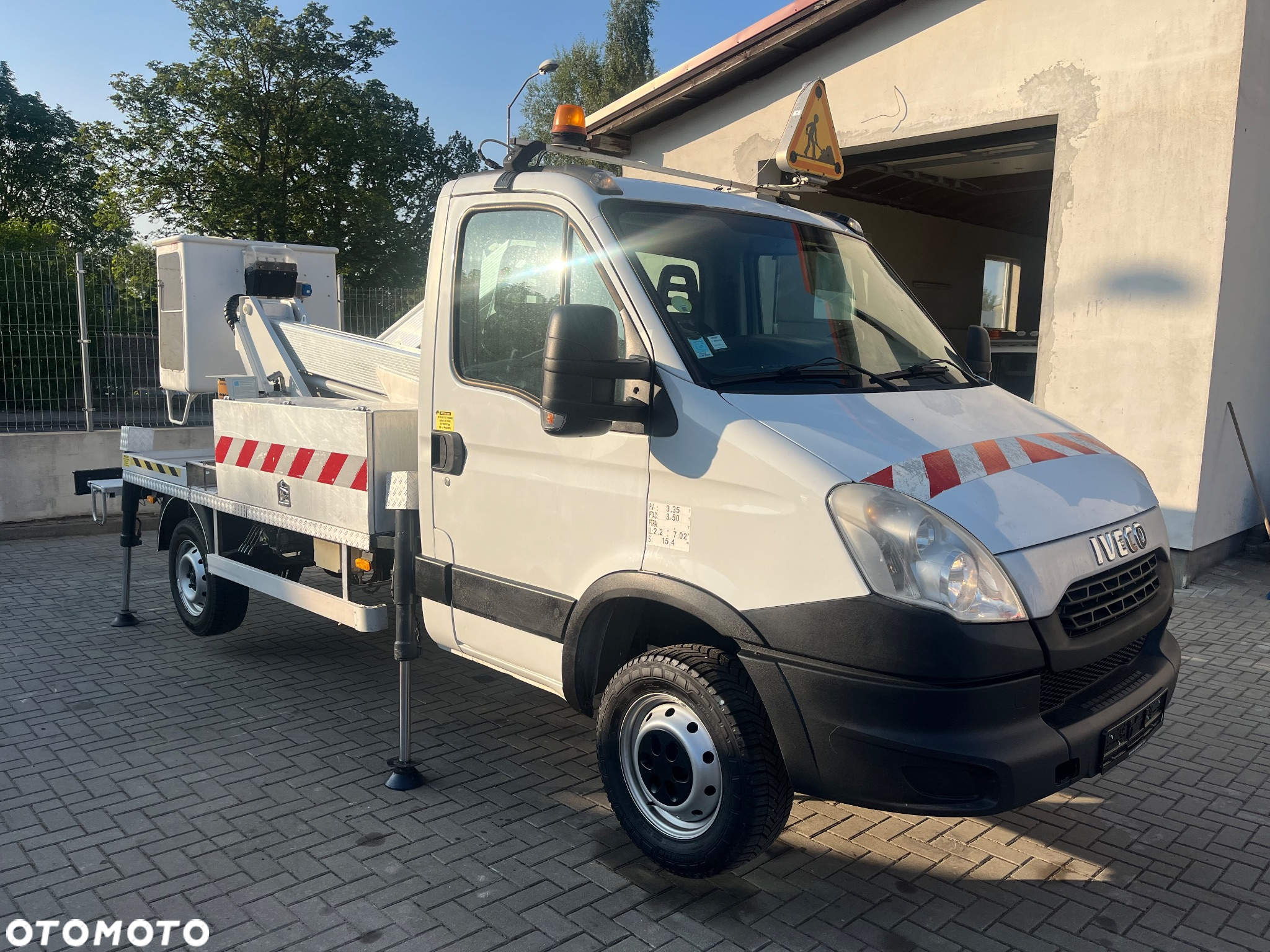 Iveco Podnośnik koszowy Izolowany Kosz Multitel mx170 17 metrów 10 w Bok Zwyżka jak Ruthmann Gsr Wumag - 13
