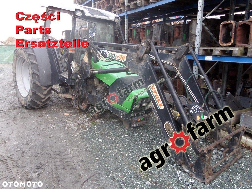 Deutz Agrofarm 420 części, skrzynia biegów, silnik - 1