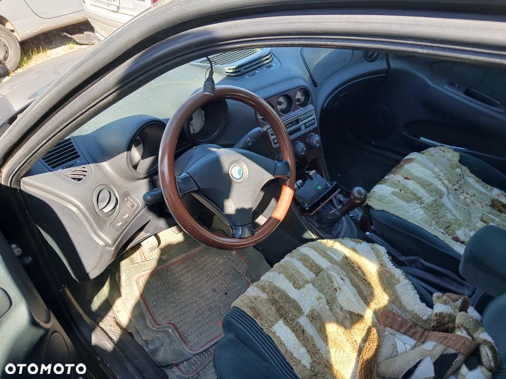 alfa romeo 156 606 maska zderzak lampa grill błotnik drzwi zbiornik paliwa szyba lusterko klamka - 3
