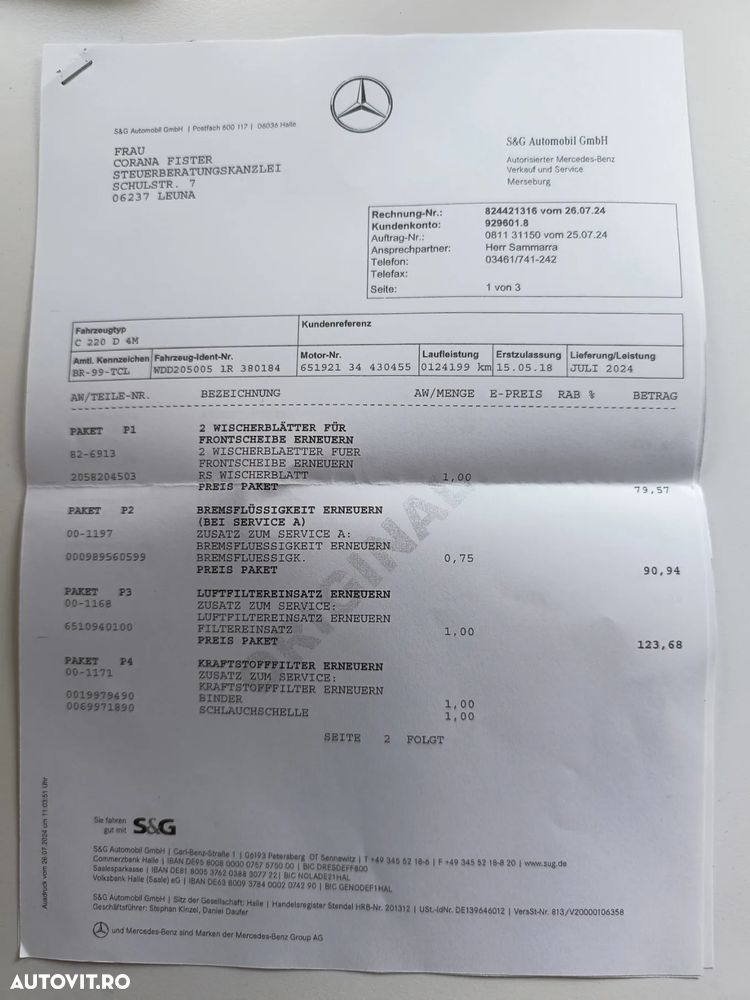 Mercedes-Benz C 220 d 4Matic 9G-TRONIC Avantgarde - 14