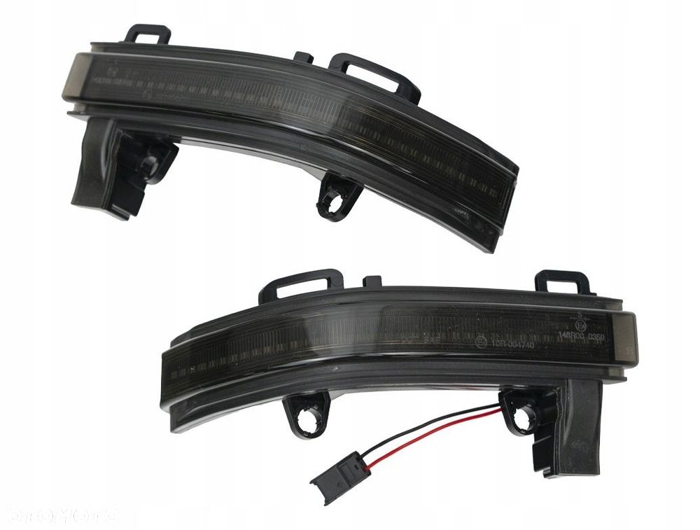 Kierunkowskaz Migacz Lusterko Led Tuning Black VW Crafter II 2 Man TGE 7c - 7